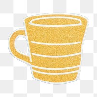 PNG  Coffee and cookie drink cup mug. AI generated Image by rawpixel.