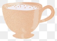 PNG  Coffee cup drink latte mug. AI generated Image by rawpixel.