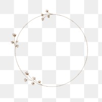 PNG Sakura pattern circle plant. AI generated Image by rawpixel.