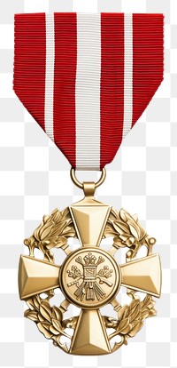PNG  Trophy gold decoration pendant. AI generated Image by rawpixel.