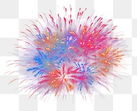PNG  A aurora light fireworks illuminated celebration exploding. AI generated Image by rawpixel.