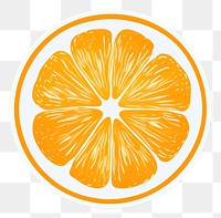 PNG Orange slice grapefruit orange lemon. AI generated Image by rawpixel.