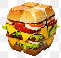 PNG Burger burger lunch food. AI generated Image by rawpixel.