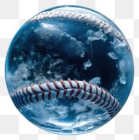PNG Baseball astronomy baseball outdoors. AI generated Image by rawpixel.