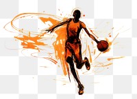 PNG Basketball basketball sports adult. AI generated Image by rawpixel.