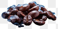 PNG Coffee beans coffee food coffee beans. AI generated Image by rawpixel.