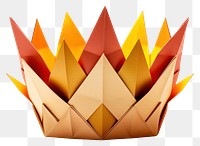 PNG Crown origami paper crown. AI generated Image by rawpixel.