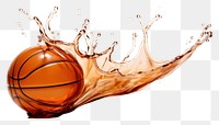 PNG Basketball basketball sports simplicity. AI generated Image by rawpixel.