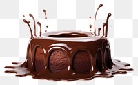 PNG Cake cake chocolate dessert. AI generated Image by rawpixel.