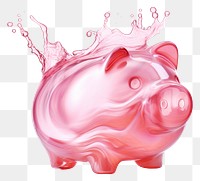 PNG Piggy bank investment bankruptcy currency. AI generated Image by rawpixel.