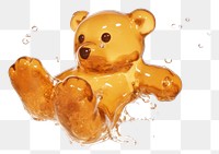 PNG Teddy bear toy representation teddy bear. AI generated Image by rawpixel.