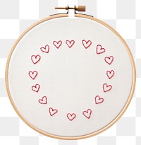 PNG Embroidery pattern textile circle. AI generated Image by rawpixel.