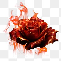 PNG Rose fire rose burning. 