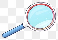 PNG Magnifying glass research diagram circle. AI generated Image by rawpixel.