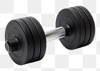 PNG  Neoprene dumbbell sports gym white background. AI generated Image by rawpixel.