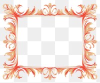 PNG  Coral backgrounds pattern frame. AI generated Image by rawpixel.