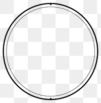 PNG Circle shape line porthole dishware. AI generated Image by rawpixel.