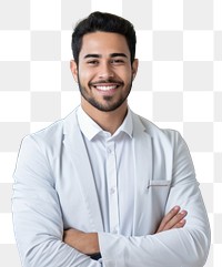 PNG  A smile student arab men holding book adult happiness portrait. AI generated Image by rawpixel.