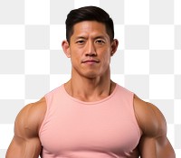 PNG Muscles Taiwanese man adult determination individuality. AI generated Image by rawpixel.