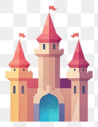 PNG Castle architecture building creativity. AI generated Image by rawpixel.