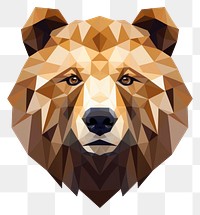 PNG Bear head mammal animal art. AI generated Image by rawpixel.