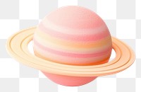 PNG  Saturn egg white background simplicity. AI generated Image by rawpixel.