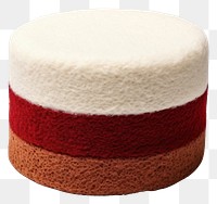 PNG Cake shape wool white background furniture. AI generated Image by rawpixel.