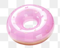 PNG Donut glass toy white background confectionery inflatable. 