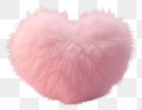 PNG Heart icon fur softness textile. AI generated Image by rawpixel.