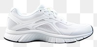 PNG  White shoes running footwear clothing apparel. AI generated Image by rawpixel.