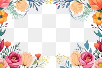 PNG  Flowers backgrounds pattern plant. AI generated Image by rawpixel.