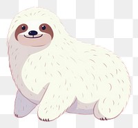PNG  Sloth animal mammal wildlife. AI generated Image by rawpixel.