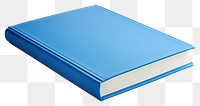 PNG A blue book publication white background simplicity. AI generated Image by rawpixel.