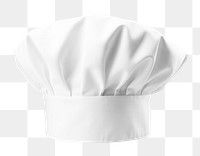PNG  White chef hat png, transparent background