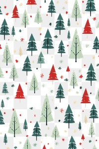 PNG Chirstmas pattern seamless backgrounds celebration repetition. AI generated Image by rawpixel.