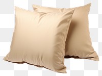 PNG Cream pillow cushion comfortable simplicity. 