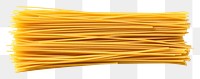 PNG Spaghetti noodle pasta food white background. AI generated Image by rawpixel.