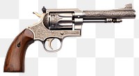 PNG  West rifle revolver handgun weapon. AI generated Image by rawpixel.