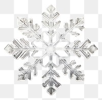 PNG  Snowflake white white background celebration. AI generated Image by rawpixel.