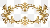 PNG Ornament frame graphics pattern gold. AI generated Image by rawpixel.