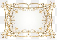 PNG Vintage elegant ornament frame backgrounds gold decoration. AI generated Image by rawpixel.
