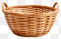 PNG Basket white background container furniture. AI generated Image by rawpixel.