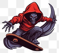 PNG Skateboard adult representation skateboarding. AI generated Image by rawpixel.