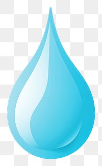 PNG  Water drop shape white background simplicity. AI generated Image by rawpixel.