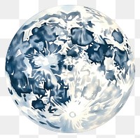 PNG Fullmoon sphere planet shape. AI generated Image by rawpixel.