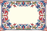 PNG Islamic ornament frame backgrounds graphics pattern. AI generated Image by rawpixel.