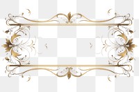 PNG Luxury ornament frame backgrounds graphics pattern. AI generated Image by rawpixel.