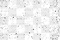 PNG Dotted grid pattern backgrounds white repetition. AI generated Image by rawpixel.