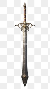 PNG Old sword dagger weapon white background. AI generated Image by rawpixel.