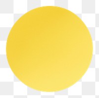 PNG Sticky note circle yellow shape. AI generated Image by rawpixel.